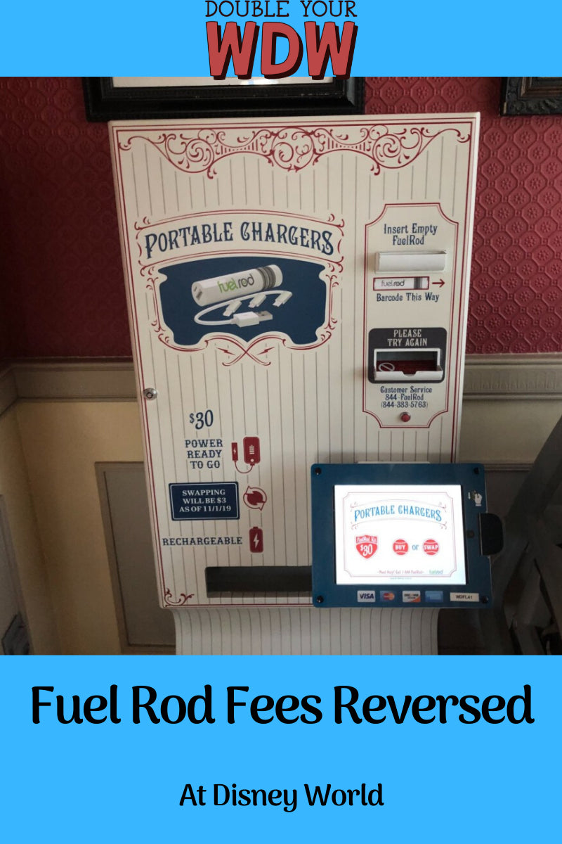 Fuel Rod Cancels Swap Fees at Disney World