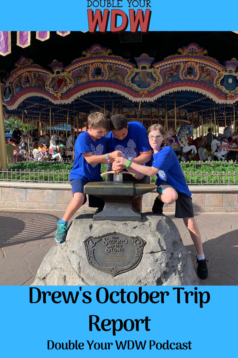 October Trip Report with Drew: Double Your WDW Podcast