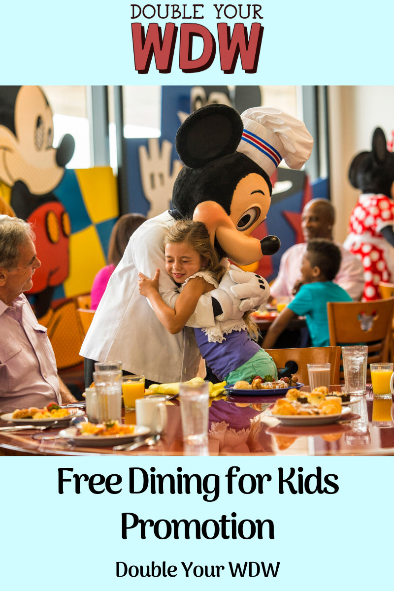 Kids Free Dining Offer for 2020