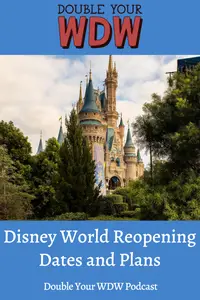 Disney World Reopening in July (Official Procedures for the Parks): Double Your WDW Podcast