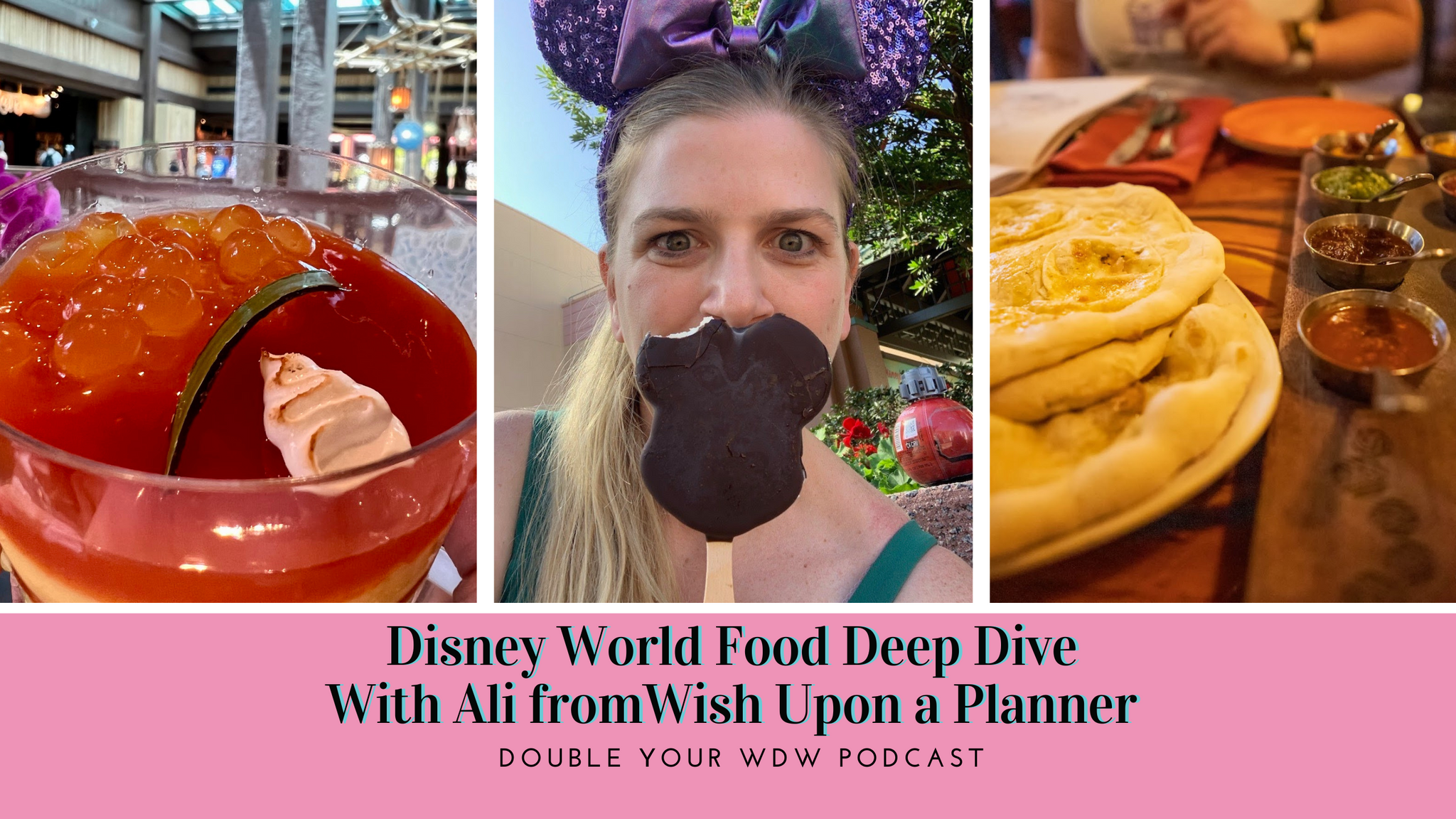 Disney Food Deep Dive with Ali from Wish Upon a Planner: Double Your WDW Podcast