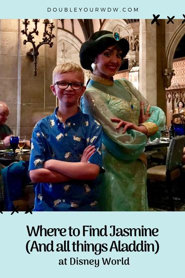 princess jasmine and aladdin disney world