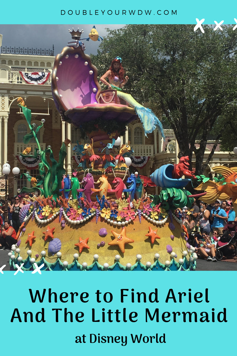 Ultimate Guide to Ariel and Little Mermaid Attractions at Disney World -  Double Your WDW