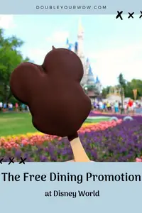 Disney World Free Dining Promotion