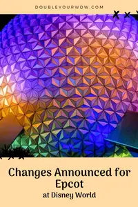 Changes at Epcot