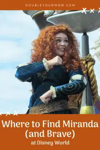Where to Find Merida and Brave at Disney World